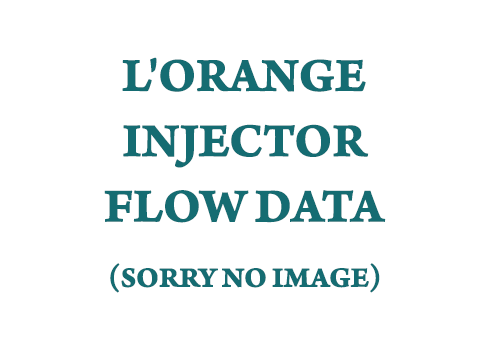 L’Orange Injector Flow Data